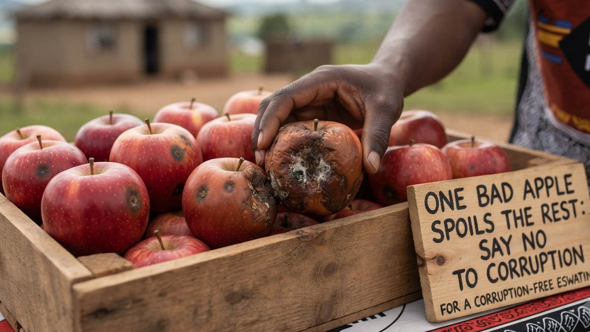 One bad apple spoils the rest: Say no to corruption